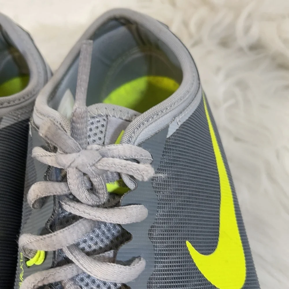Nike Flex Supreme TR Cool Grey/Volt-Pure Platinum Size 7.5